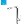 2018 new design single handle brass hot and cold kitchen faucet