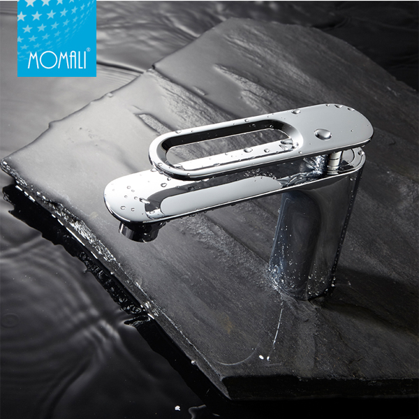 China faucet factory bathroom brass chrome hot cold water basin faucet