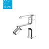 China manufactured modern design single handle brass body water bidet faucet