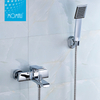 Popular sanitary ware wall mounted brass water tap chrome bath shower faucet